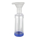 lifevv Feline Aerosol Chamber Inhaler - Aerosol Chamber for Pet Inhalers with Medical Grade PVC Plastic Masks - Helps Cats with Breathing & Delivering Medication