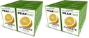 PeakH20 Electrolytes Powder Hydration Packets | Lemon Lime | 72 Servings | Sugar Free Water Flavor Packets for Workout Recovery (Pack of 2)