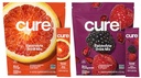 Cure Hydration Bundle | Plant-Based Electrolyte Drink Mix | No Added Sugar | FSA-HSA | Dehydration Relief Powder Made with Coconut Water | Vegan | 28 Packets - Blood Orange & Berry Pomegranate