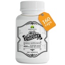 HERBALICIOUS Chicory Root Supplement - Organic Inulin Powder Prebiotic Pills for Women & Men - Natural Herbal Support for Immune System - 160 Capsules