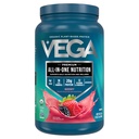 Vega All in One Nutrition Organic - 20g Pflanzenbasierte Pea Protein, Berry, 20 Portionen, Vitamine A & C, Probiotics, Greens, Vegan, Keto, Gluten Free, 24.3oz (Packaging May Vary)