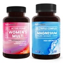 BioEmblem Frauen Triple Magnesium Complex und Multivitamin fro Herz-Kreislauf Gesundheit und Ernährungsbedürfnisse