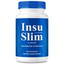 InsuSlim Pills – Advanced Energy Support Formula | Natural Supplement to Help Maintain Balanced Wellness, Healthy Shape and Body | Clean Easy-to-Take Capsules, Official Review (60 Capsules)