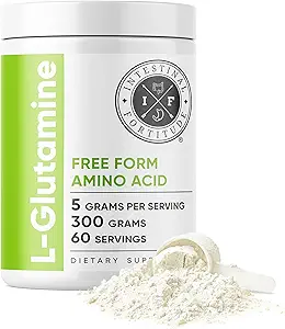 Intestinal Fortitude L-Glutamin L Glutamine Powder - Close Out - Kostenlose Form Aminosäure Supplement, Leaky Gut, Made in USA, Vegan, Unflavored, Non-GMO & Gluten-Free