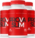 (3 Pack) Provaslim Capsules, Official Provaslim Powder in Pill Form, All-Natural Ingredients to Support Weight Loss, Premium Formula for Health and Fitness, Prova Slim Pastillas Review (180 Capsules)