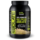 MFL 100% Isolate Protein l 30g of Protein l BCAAs l Keto Friendly l Low Carbs l Gluten Free l 3 lbs. (Vanilla Bean)