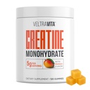 Creatine Monohydrate Gummies 5g – Micronized Creatine for Muscle Strength, Power & Workout Performance – No Added Sugar – Mango Flavor – Men & Women