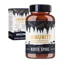 North Spore Immunity Mushroom Supplement Capsules | Organic Turkey Tail, Chaga, Reishi, Maitake, Shiitake Blend | Immune Functions & Balanced System Response | 100% Fruiting Body Extracts - 60ct