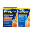 Theraflu Schwere kalte Relief heiße flüssige Pulver Combo: 12ct Daytime/Nighttime Honey Lemon Flavor + 6ct Daytime Honey Ginger Flavor