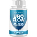 URO Flow Capsules, UroFlow Pills for Men with All Natural Ingredients, Advanced Formula Men's Health and Wellness Support Pill, Maximum Strength Multivitamin Formula Supplement (60 Capsules)