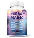 Brainista Yerba Mate Capsules 5 in 1, Yerba Magic Pills with Lion's Mane, L-Theanine, Prebiotics, Probiotics, 100mg Natural Plant Caffeine, Clean Daily Energy, Gut Health, No Jitters, 120 Capsules