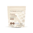 The 'Pause Life Protein + Creatine, Made with Creavitalis Creatine Monohydrate, Whey Protein, & BCAAs for Men and Women, Gluten Free, Low Sugar, Non GMO, Chocolate Flavor, 14 Servings, 17.8 oz