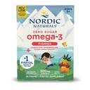 Nordic Naturals Zero Sugar Omega 3 Fishies | Fish Oil For Kids 300 Mg Omega 3 Gummies EPA & DHA For Kids | Supports Brain Development Kids Ages 3+ Yrs | Tutti Frutti Fish Oil Supplement 36 Gummy Chew
