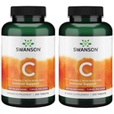 Swanson Timed-Release Vitamin C with Rose HIPS Immune System Support Skin Cardiovascular Health Antioxidant Supplement 500 mg 250 Tablets (Tabs) (2 Pack)