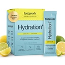 Feel Goods Hydration Hero, 1000mg Elektrolyte Pulver, Zuckerfrei, Magnesium, Bio Aloe Vera, L Theanin, Vitamin C & B12, Non GMO, Keto, Vegan, Elektrolyt-Packets | Lemon Lime, 15 Count
