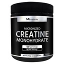 ML Naturals Micronized Creatine Monohydrate 5g (Per Serving) – 300g (10.5oz) – 60 Servings – Supports Muscle Growth & Strength – 200 Mesh Pure Powder