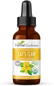 Cat's Claw Extract Joint Support - Kräuterergänzung für Gelenk- und Muskelfunktion, Immunität, Herzunterstützung - Glutenfrei - Überlegene Absorption - Organische Flüssigkeit 1oz - pflanzliche Güte (1 btl)