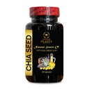 Chia Seed Extract Natural – Vegan Superfood Supplement for Digestive Support and Natural Energy – Rich in Omega-3, Fiber, and Plant Nutrients for Overall Wellbeing - 1 Bottle 60 Capsules
