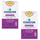 2-Pack Passion Fruit Hydration with Electrolytes Refreshing & Replenishing Drink Mix 6 Per Box, 12 Count Total (12 Sticks Total, 2 BOXES PASSIONFRUIT)