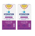 2-Pack Passion Fruit Hydration with Electrolytes Refreshing & Replenishing Drink Mix 6 Per Box, 12 Count Total (12 Sticks Total, 2 BOXES PASSION FRUIT)