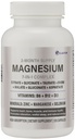 Magnesium Glycinate Complex Supplement 444mg 120Caps | 7 Forms Glycinate Citrate Malate Taurate Aspartate Gluconate Oxide + VIT B6 B12 D3 + Zinc Selenium Manganese | Sleep Muscle Heart Immune Support