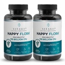 VITASEI Happy Flora Probiotic Supplement – 170 Billion CFU with Digestive Enzymes – Gut Health and Metabolic Support for Women and Men – 120 Capsules 2-Month Supply