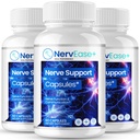 Nervease for Sciatica, Nervease Neuropathy Supplements, Official Nerv Ease Advanced Nerve Health Support Pills - Maximum Strength, All Natural Health & Wellness Support Formula Reviews (3 Pack)