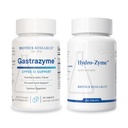 Biotics Research Gastrazyme & Hydro-Zyme –Digestive Support with Vitamin U Complex, Gamma Oryzanol, Betaine HCL & Digestive Enzymes –Promotes Gut Lining, Gastric pH & Nutrient Absorption-90 tab+250tab