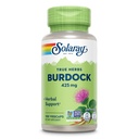 SOLARAY Burdock Root 425 mg - Gesunde Lebende, Nieren, Verdauung, Zirkulation, Gelenk & Haut Unterstützung - Antioxidante Aktivität - Non-GMO - 100 VegCaps