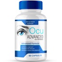 Ocu Advanced Capsules, Official OcuAdvanced Eye Health Supplement Pills - Maximum Strength, All Natural Visual Wellness & Crystal Clear View, Premium Ocu Advanced Health Support Reviews (60 Capsules)