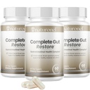 Complete Gut Restore (3 Pack) Probiotics for Gut Health, Probiotic Supplements for Digestion - Probiotics for Gut Health, 6 in 1 Probiotic Formula for Optimal Bio Health | Made in USA, GMP Certified