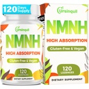 Sublingual NMNH 500mg (Dihydronicotinamid-Mononukleotid) (120 Servings, NMNH 500mg pro Servierung) NAD-Ergänzung zur Erhöhung der NAD-Ebenen als Wir-Alter, für Anti-Aging, Energie, Immunität, Fokus - 120 Zähler