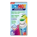 Icy Hot Original Pain Relief Revive & Recovery No-Mess Roll-On Applicator, Fast-Acting Pain Relief with 8% Menthol for Backaches, Joints, Muscle Strains and Arthritis, Refreshing Lime & Mint, 2 oz