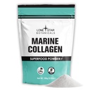 Lone Star Botanicals Marine Collagen Powder, 100% Superfood, USA Grown, Type 1 & 3 Skin and Hair Health Superfood, for Smoothies, Coffees, Cooking, Baking, and Teas. (100 Grams)