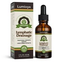 Lumivyx Lymphatic Drainage Drops - Botanical Herbal Liquid Drops with Elderberry & Echinacea Dandelion, Supports Lymphatic Drainage, Immune System & Detox - 2 fl oz