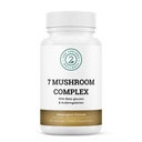 Organic Mushroom Complex - 7 Pilzmischung Immununterstützung Nootropic & Cognitive Health Supplement mit Bio Lion's Mane, Chaga, Maitake, Shiitake, Reishi, Türkei Tails, Cordyceps Mix
