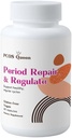 Periodenreparatur & Regulate - weibliche Hormon Balance Supplement für unregelmäßige Perioden - Vegan Formel zur Unterstützung regelmäßiger Menstruationszyklen, Krebse, Hautgesundheit - 1 Flasche