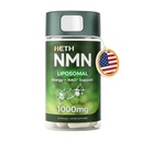 Heth Liposomal NMN Supplement, 1000mg Per Serving, 4-in-1 NAD Supplement Precursor with Taurine, TMG & Resveratrol, NMNH Support Alternative, 60 Capsules