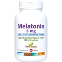 New Roots | Melatonin 5 mg, Natural Sleep Supplment formulated by Naturopathic Doctors, Non-Habit Forming (60 Tablets)