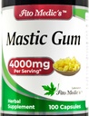 FITO MEDIC's Labs - Mastic Gum – 4000 mg pro Servier- Unterstützung Stomach, Duodenal & Oral Health, Ultra High Absorption s.