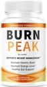Burn Peak Capsules - Official BurnPeak Weight Pills Advanced Premium Support, All Natural Burn Peak Pink Salt Trick Supplement for Overall Health & Wellness Reviews, 60 Capsules for 1 Month