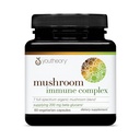 Youtheory Mushroom Immune Complex - Vegan Immun Support Supplement* - Organische Pilzmischung mit Chaga, Cordyceps, Lion's Mane, Maitake &amp; Mehr - 60 Vegetarische Kapseln
