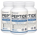 Peptide Recovery Formula - Elite 157 Recovery Complex (3-Pack) Collagen Peptides | Collagen Types i, ii, iii, v & x | Connective Tissue & Mobility Support | Made in USA