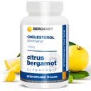 Cholesterinkommando, Citrus Bergamot SuperFruit Supplement, 47% Bergamotte Polyphenolfraktion (BPF) Patentierte Formel, Made in USA, 1 Monat, 90 Kapseln