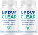 (2 Pack) Nerve Clear Capsules - Official NerveClear Advanced Premium Formula Supplement Pills, All Natural Nerve Clear Support Vitamins For Overall Health & Wellness Reviews, 120 Capsules For 2 Months