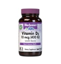 Bluebonnet Nutrition Vitamin D3 400 IU Vegetable Capsule, Aids in Muscle and Skeletal Growth, Cholecalciferol from Lanolin, Non GMO, Gluten Free, Soy Free, Milk Free, Kosher, 180 Count