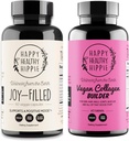 Happy Healthy Hippie Vegan Collagen Builder w/Hyaluronsäure & Joy-Filled Mood Unterstützung