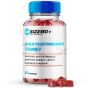 SizeMD+ Gummies, Official SizeMD + Gummies for Men - Maximum Strength Performance, All Natural Support Overall Health & Wellness, SizeMD Advanced Formula Support Gummy Reviews (1 Pack)