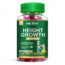 Growth Gummies (Grape) Natural Growth & Development Supplement for Kids & Teens - Vitamin C, Calcium & Ashwagandha - Bone Strength Vitamins - Picky Eater Vitamin for Kids - Ages 5+