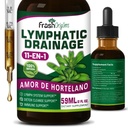 Cleavers Lymphatic Drainage Liquid Drops, 11-in-1 Herbal Supplement for Lymph System Support, Detox Cleanse & Immune Health Support w/Poke Root Burdock Root Horsetail. 2oz